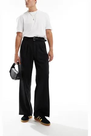 COLLUSION Relaxed wide leg tailored pants in