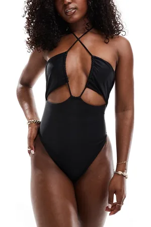 The Frolic Bay cut-out cross front swimsuit in