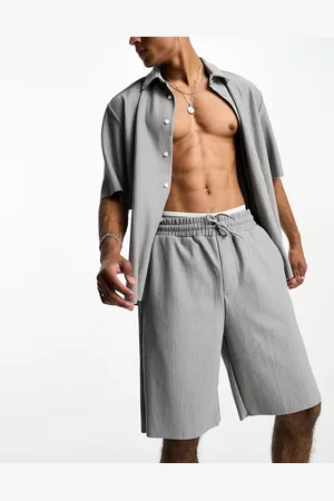 Only & Sons Plisse short set in