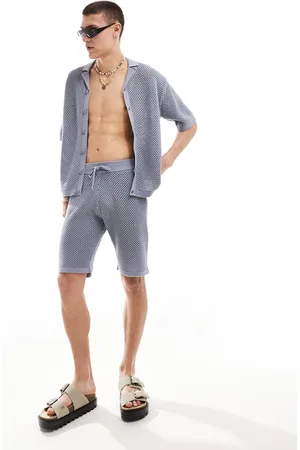 COLLUSION Knit shorts in light - part of a set
