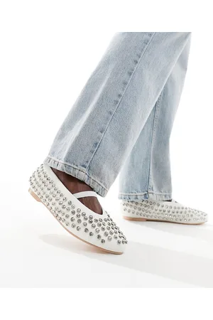 Public Desire Mina studded ballet flat in