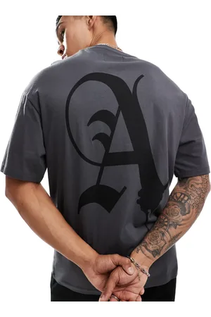 ADPT. Oversized T-shirt with A backprint in