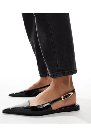 ASOS Leash slingback ballet flats in