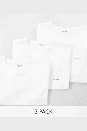 Paul Smith Paul Smith 3 pack loungewear t-shirts with logo in