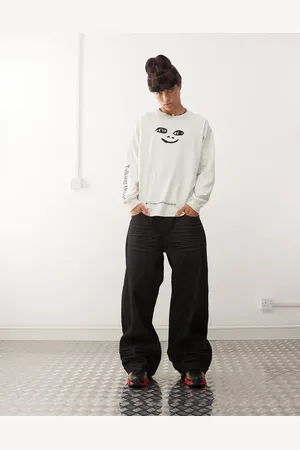Cheap Monday Looser baggy jeans in rinse wash