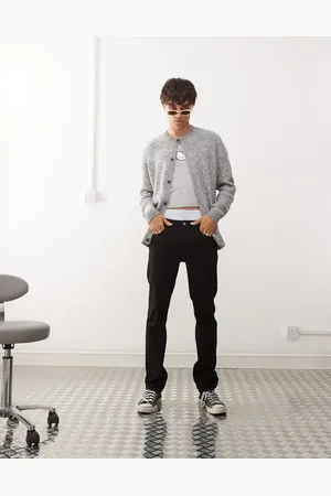 Cheap Monday Sleeze super stretch skinny jeans in clean rinse wash