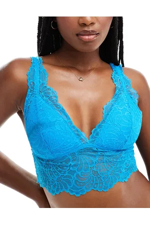 ASOS Sienna lace longline padded bralette in