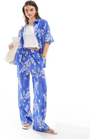 Iisla & Bird Resort printed beach pants in -set