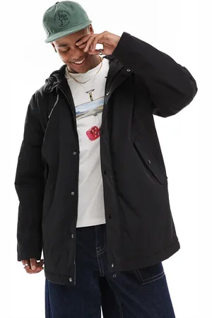 ASOS Wadded teddy lined parka in