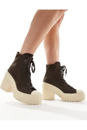 Converse Chuck 70 De Luxe heel platform sneakers in