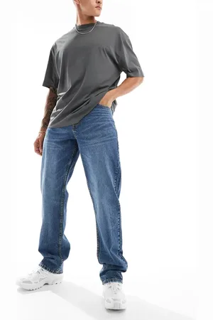 COLLUSION X005 straight leg jean in midwash
