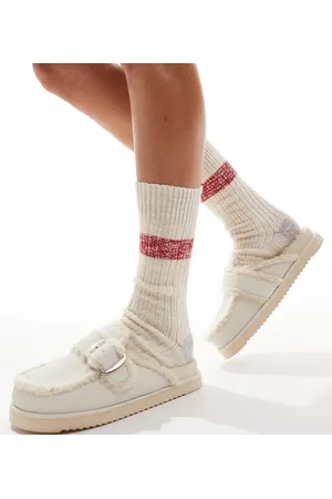 Raid Kylie teddy mules in beige
