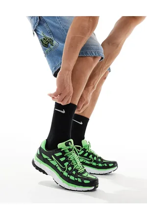 Nike P-6000 sneakers in volt and black