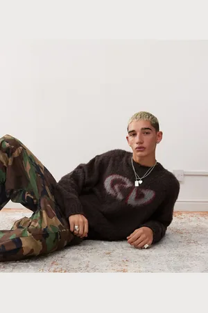 Reclaimed Sweater with logo in