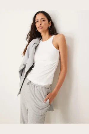 JDY Second skin racer tank top in