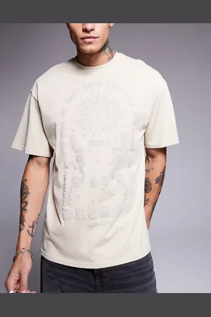 Sixth June Back printed dream t-shirt in beige