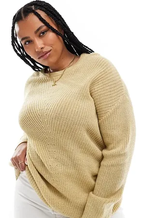 Yours Knit sweater in pistachio