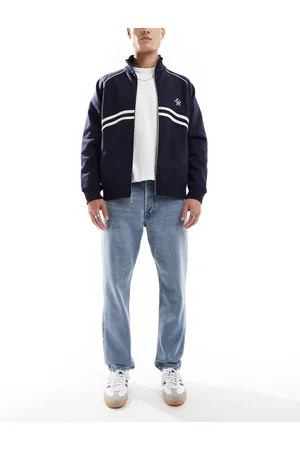 Only & Sons Loose tapered jeans in light wash