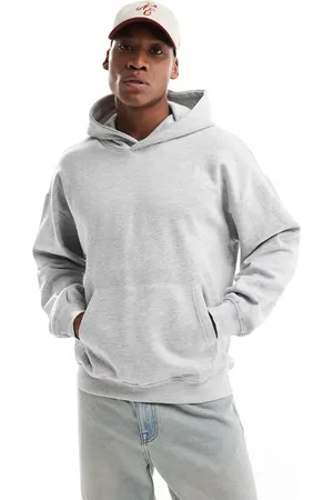 Only & Sons Oversized hoodie in light melange