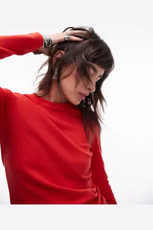 Topshop Long sleeve everyday tee in