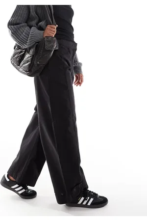 ASOS Relaxed pants with tab detail in
