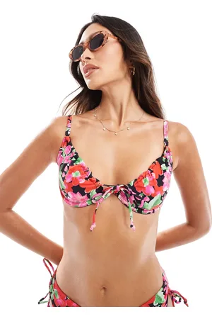 Boux Avenue Floral underwire bikini top
