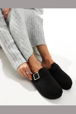 Yours Fur lined clog in