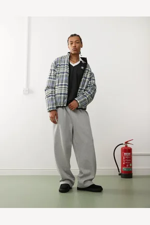 Reclaimed Puffer coat in plaid
