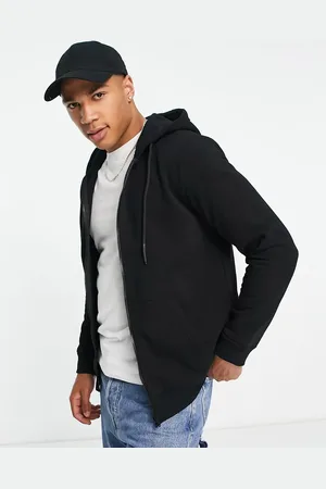 Only & Sons Zip through hoodie in
