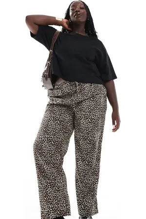 ONLY Pull on pants in leopard print