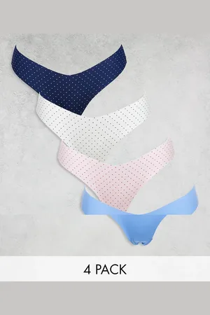 Cotton On Cotton On invisible g string panty 4 pack polka dot mix