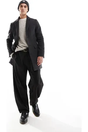 French Connection French Connection smart tailored coat in charcoal