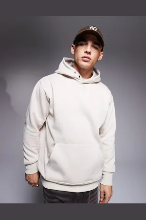 Sixth June Back printed quote hoodie in beige