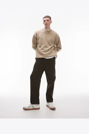 Topman Tapered cord pants in