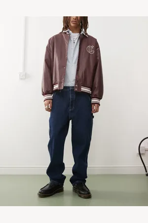 Deus Ex Machina Big fella denim pants in dry indigo