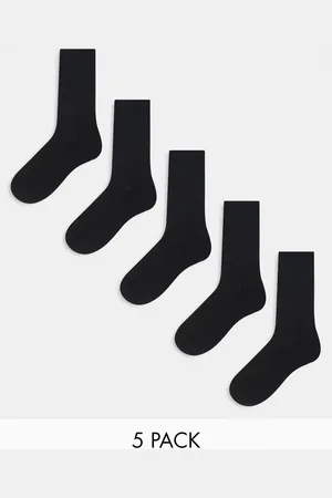 ASOS 5-pack sport socks in