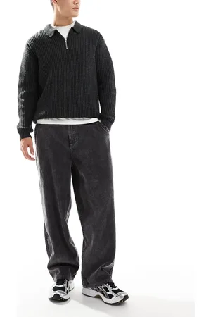 Only & Sons Loose fit cord pants in washed