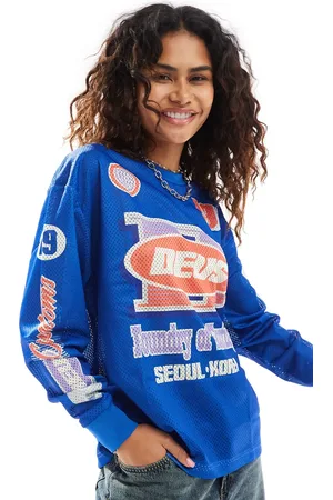 Deus Ex Machina X ASOS exclusive motocross long sleeve t-shirt in