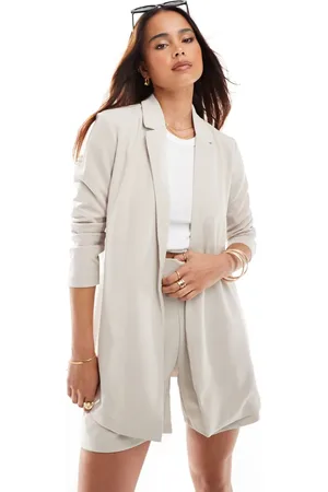 JDY Lightweight blazer in stone