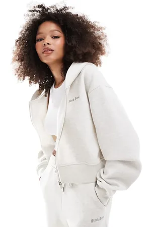 Sixth June Embroidered logo hoodie in