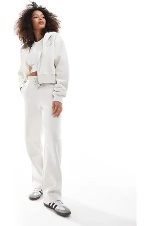 Sixth June Embroidered logo straight leg sweatpants in