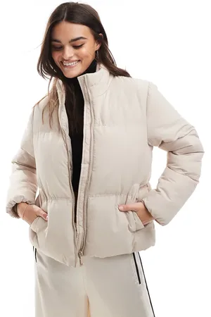 French Connection Puffer jacket in stone