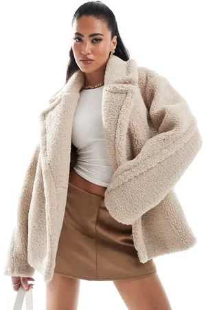 EVER NEW Borg jacket in cream