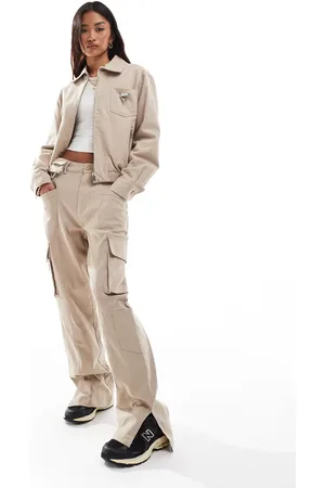 Sixth June Relaxed pants in beige - part of a set
