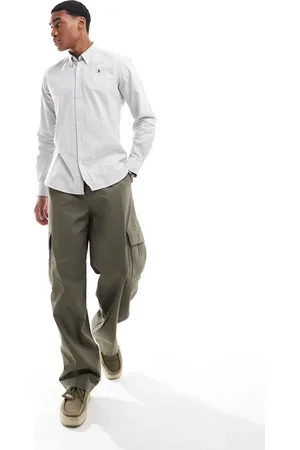 SCALPERS New Oxford Shirt In Dark Stripes