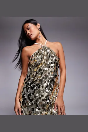 Jaded Rose Disc sequin mini dress in