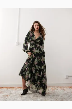 Reclaimed Maxi dress in floral print