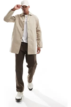 SCALPERS Skog trench in taupe