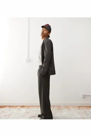 COLLUSION Wide leg tailored sweatpants in houndstooth - part of a set
