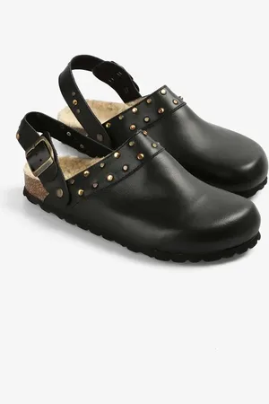 SCALPERS Winter zueco sandal in